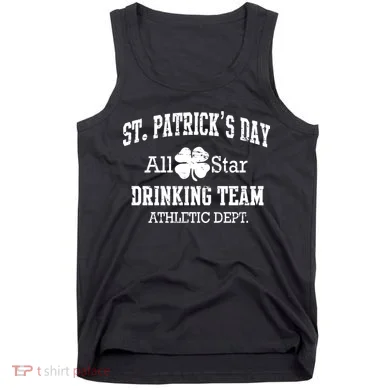 St. Patrick's Day All Star Drinking Team Tank Top