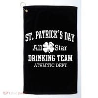 St. Patrick's Day All Star Drinking Team Golf Towel thumb 0
