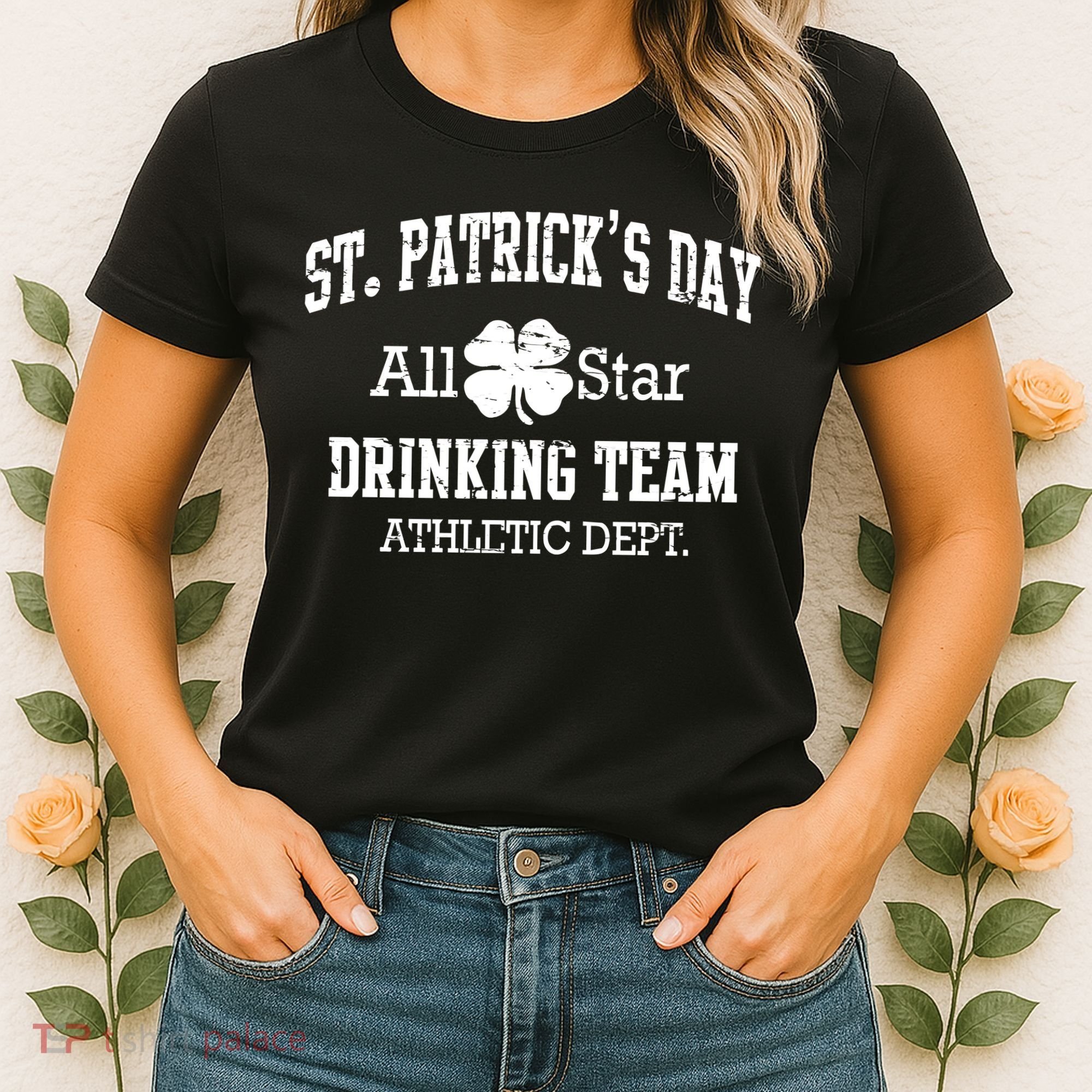 St. Patrick's Day All Star Drinking Team Women's T-Shirt