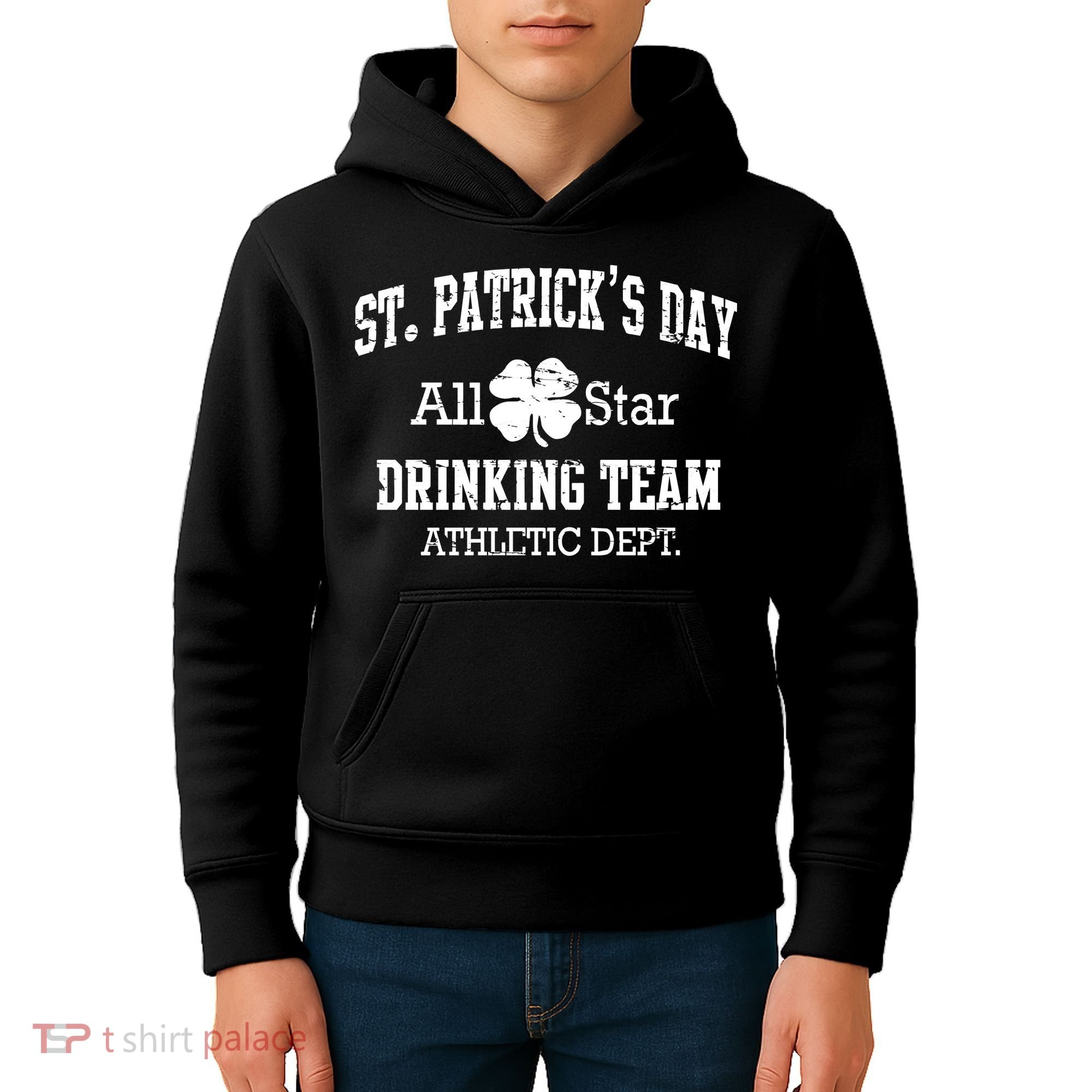 St. Patrick's Day All Star Drinking Team Kids Hoodie