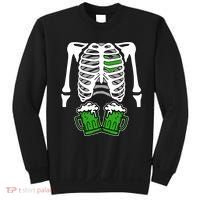 St. Patrick's Day Beer Rib Cage Skeleton Sweatshirt thumb 0