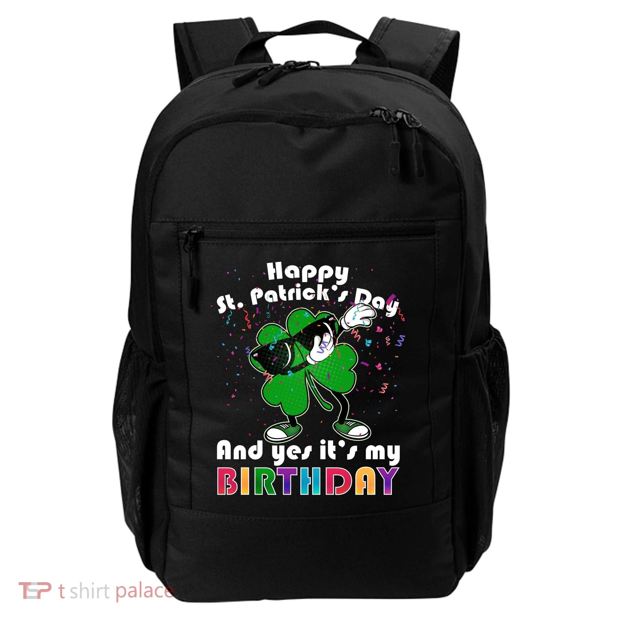 St. Patrick's Day Birthday Backpack