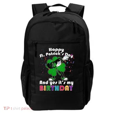 St. Patrick's Day Birthday Backpack