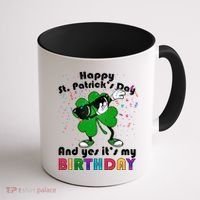 St. Patrick's Day Birthday Coffee Mug thumb 1