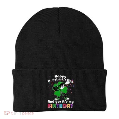 St. Patrick's Day Birthday Beanie