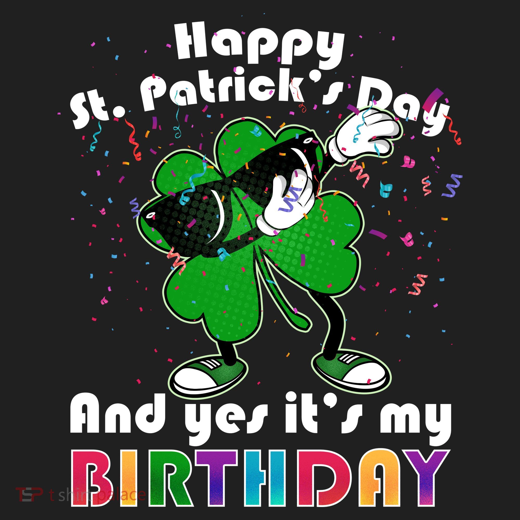 St. Patrick's Day Birthday Beanie