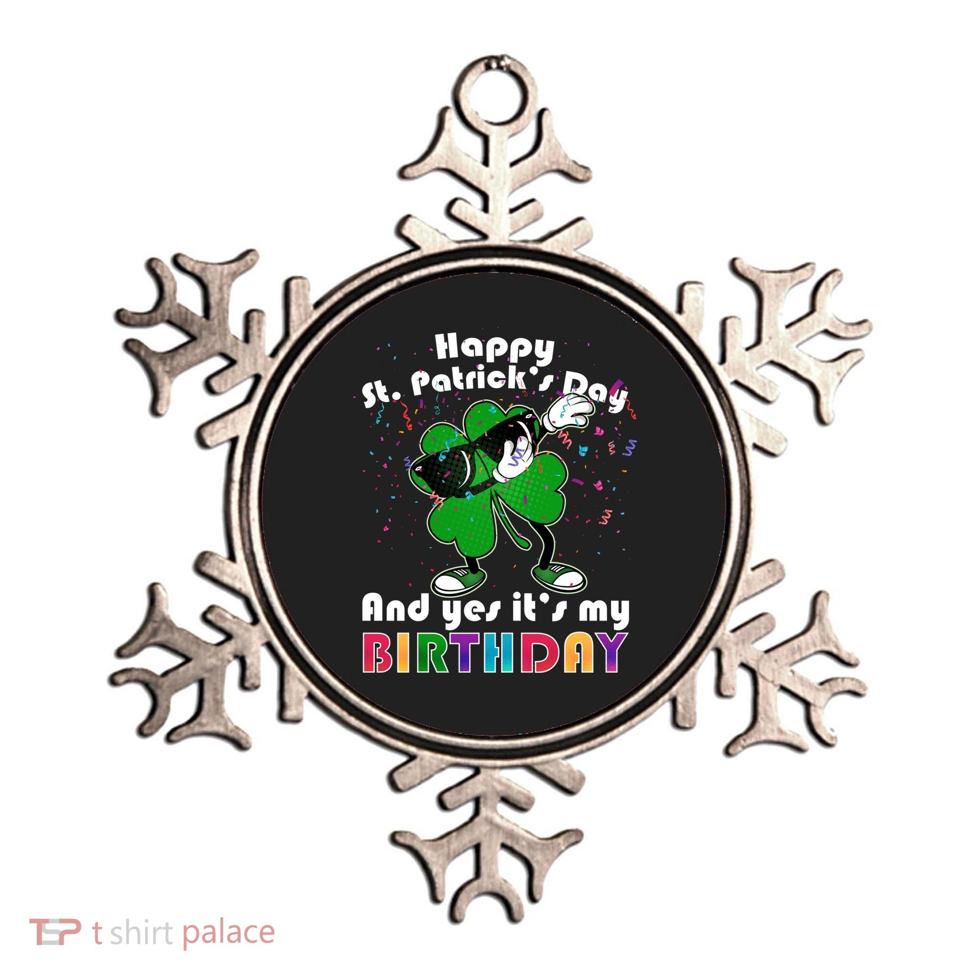 St. Patrick's Day Birthday Ornament