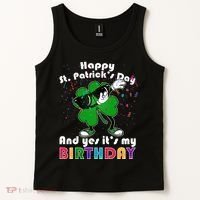 St. Patrick's Day Birthday Tank Top thumb 2