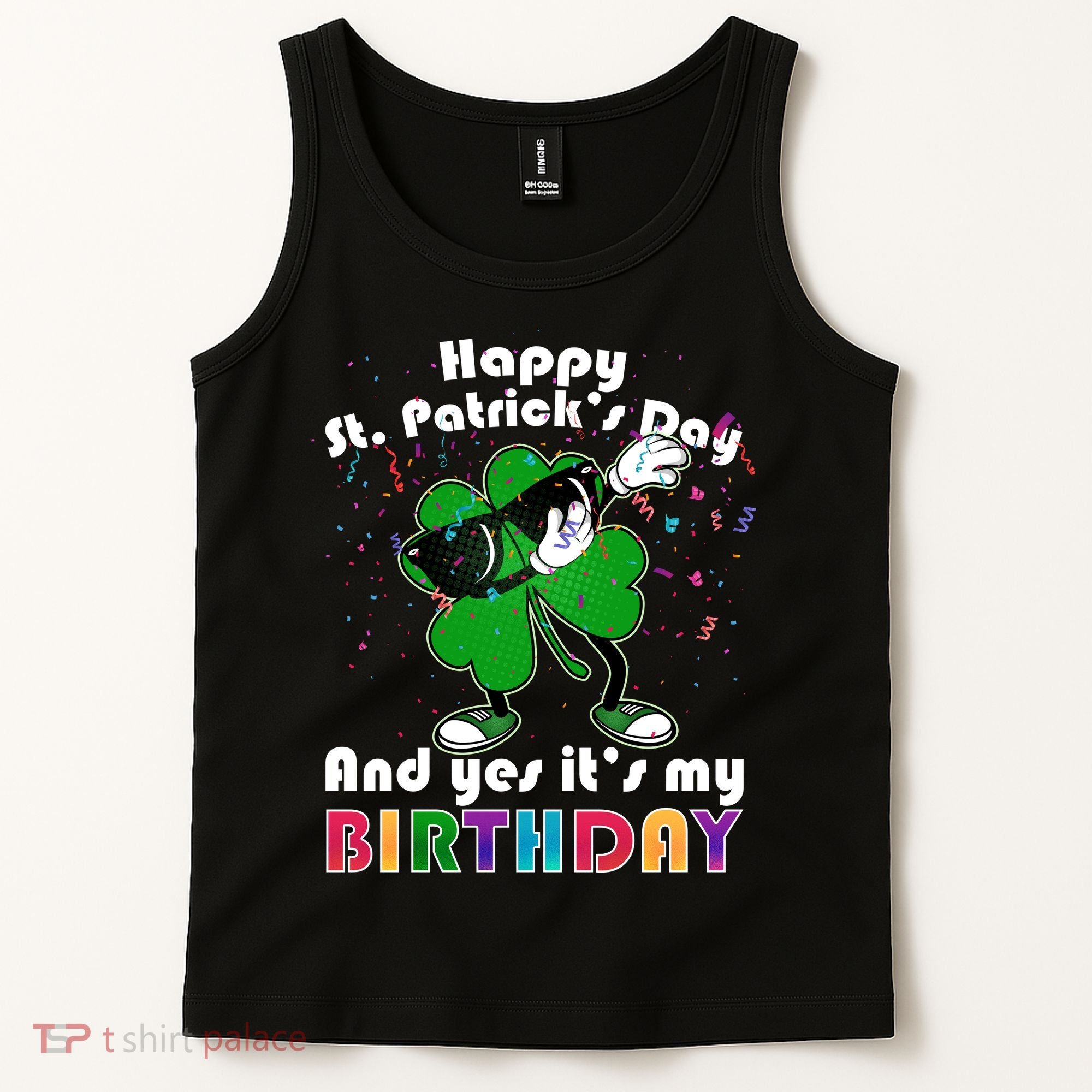 St. Patrick's Day Birthday Tank Top