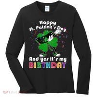 St. Patrick's Day Birthday Women's Long Sleeve Shirt thumb 0