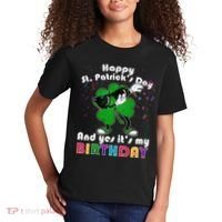 St. Patrick's Day Birthday Kids T-Shirt thumb 2