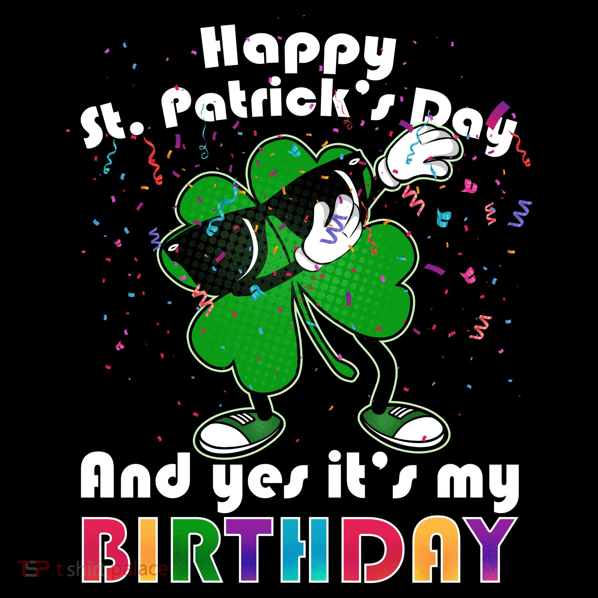 St. Patrick's Day Birthday Kids T-Shirt