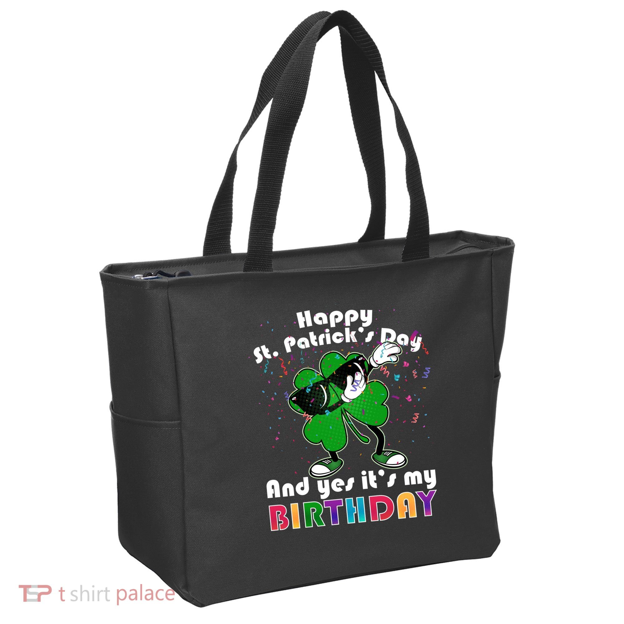 St. Patrick's Day Birthday Tote Bag