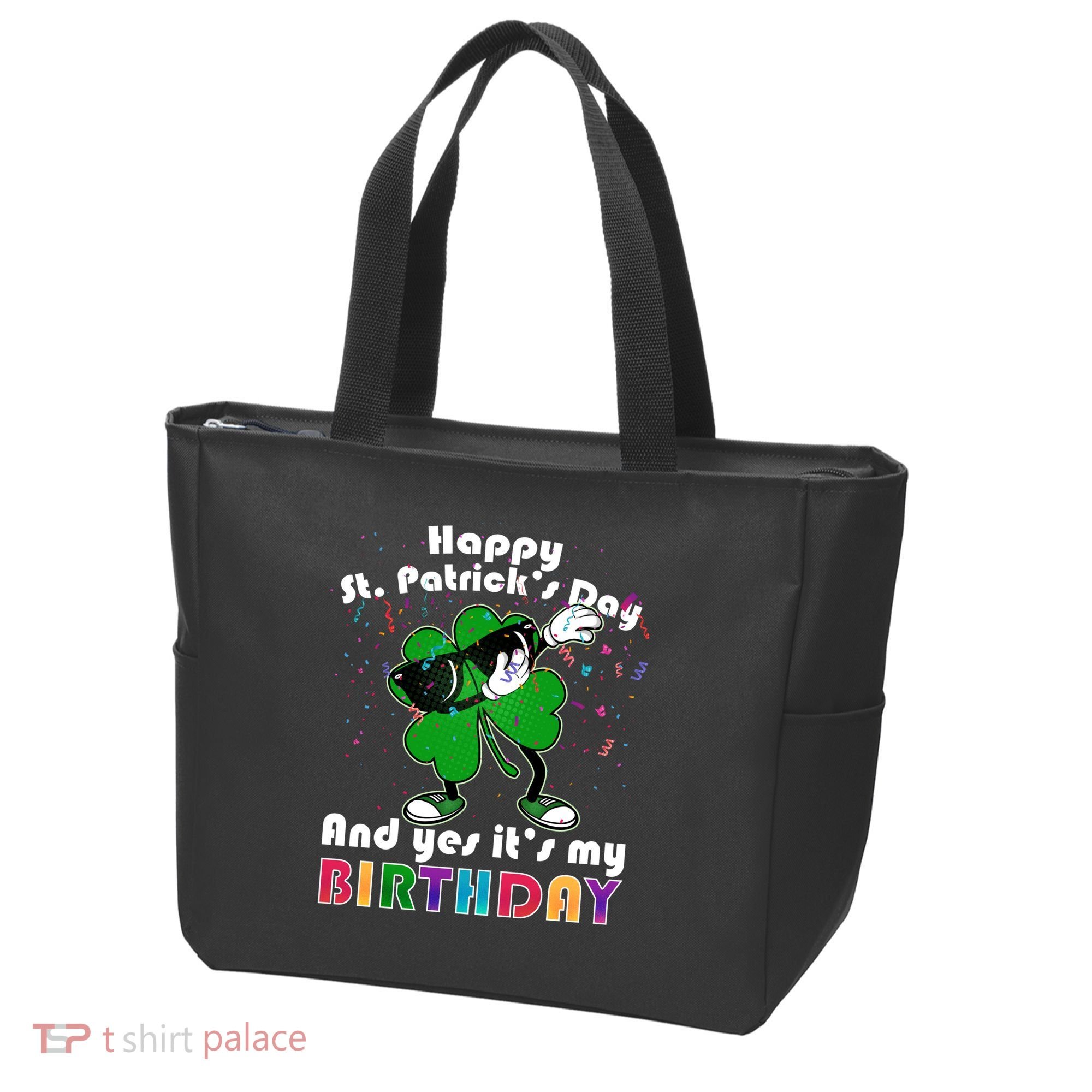 St. Patrick's Day Birthday Tote Bag
