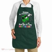 St. Patrick's Day Birthday Apron thumb 2