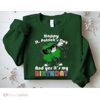 St. Patrick's Day Birthday Sweatshirt thumb 2