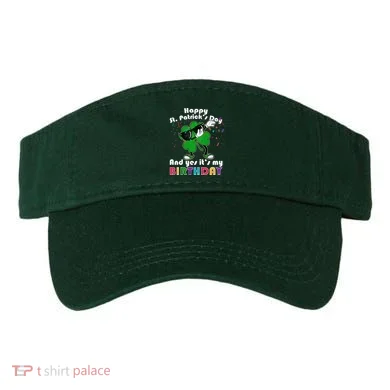 St. Patrick's Day Birthday Visor