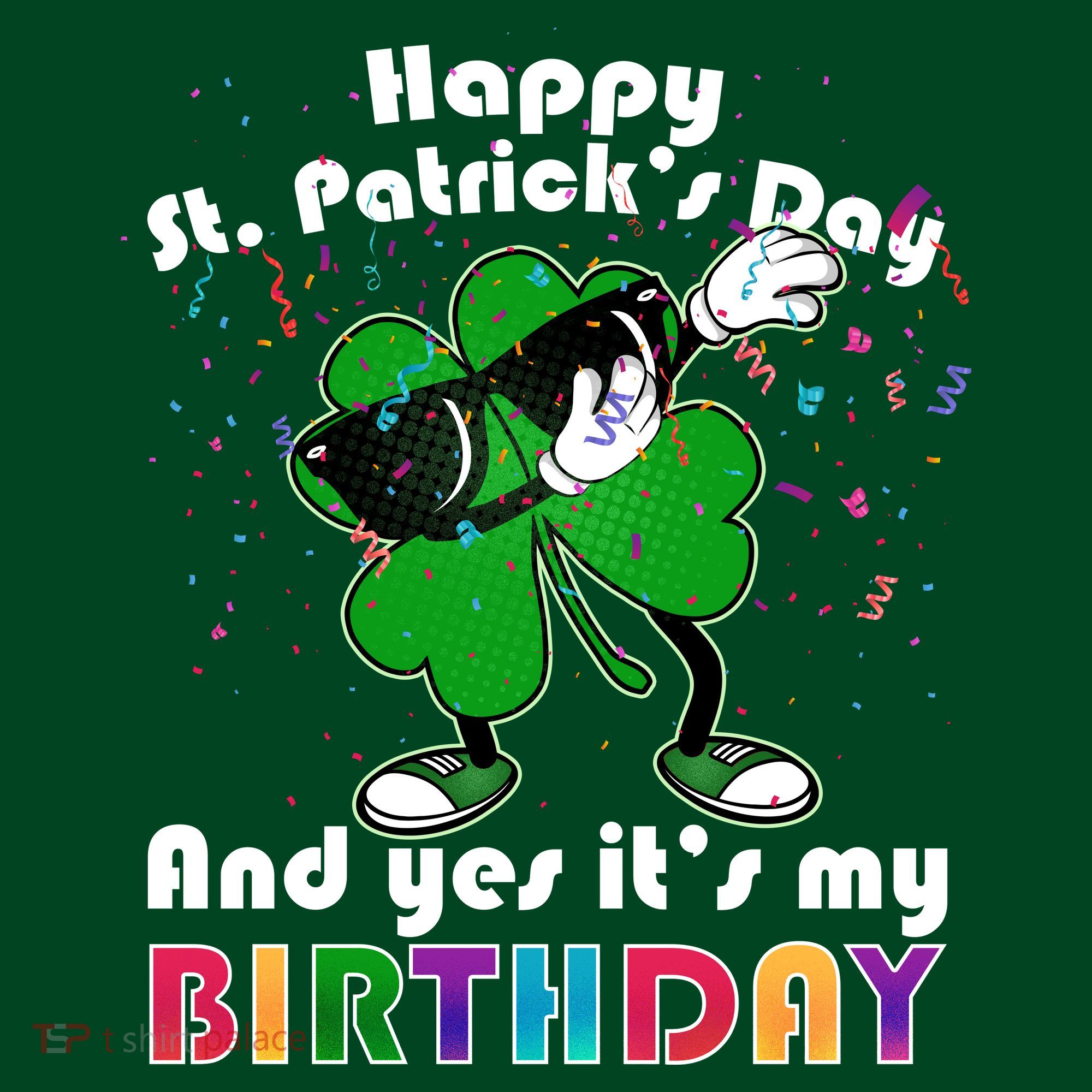 St. Patrick's Day Birthday Visor