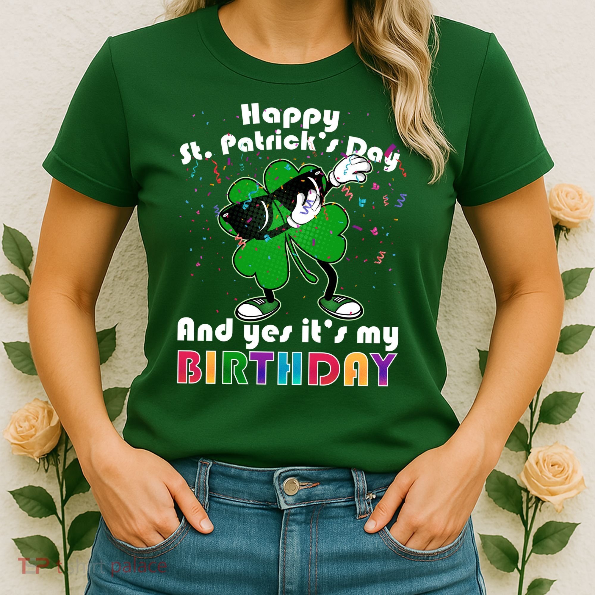 St. Patrick's Day Birthday Women's T-Shirt