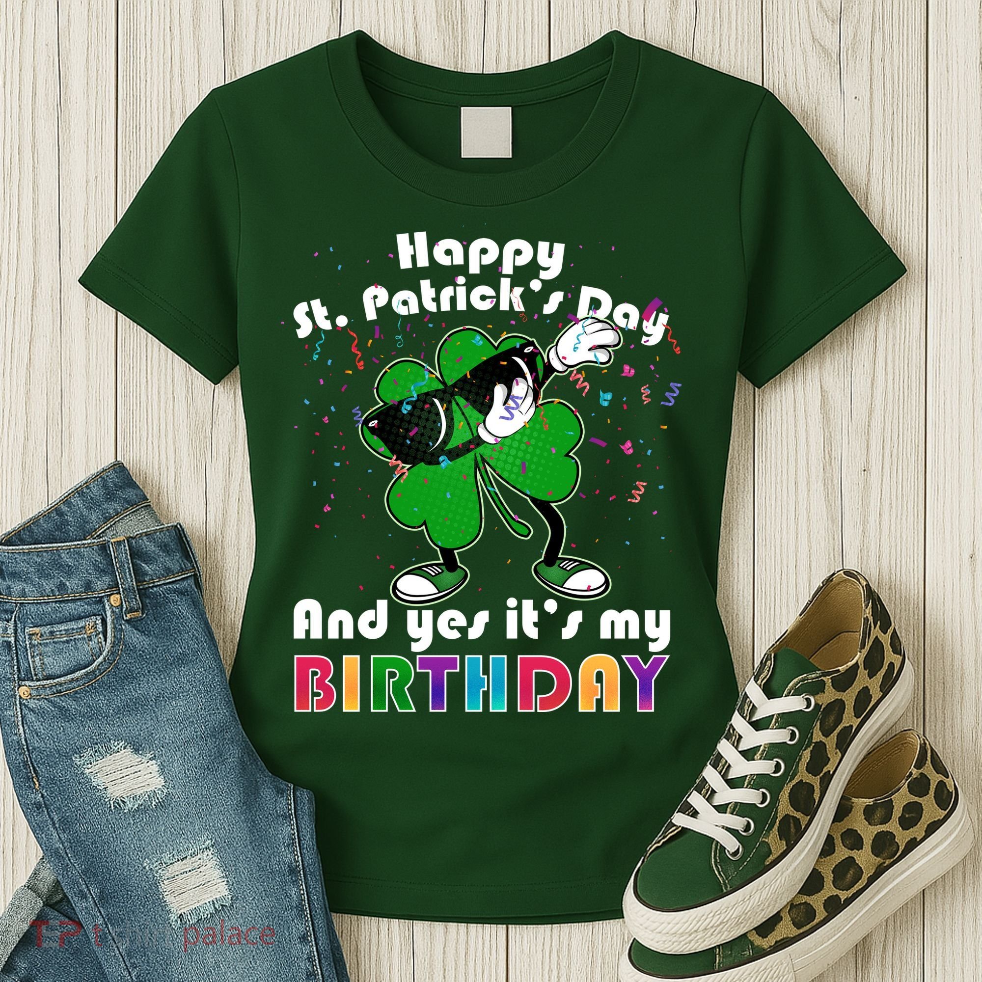 St. Patrick's Day Birthday Women's T-Shirt