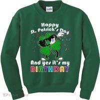St. Patrick's Day Birthday Kids Sweatshirt thumb 0