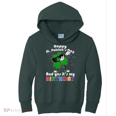 St. Patrick's Day Birthday Kids Hoodie