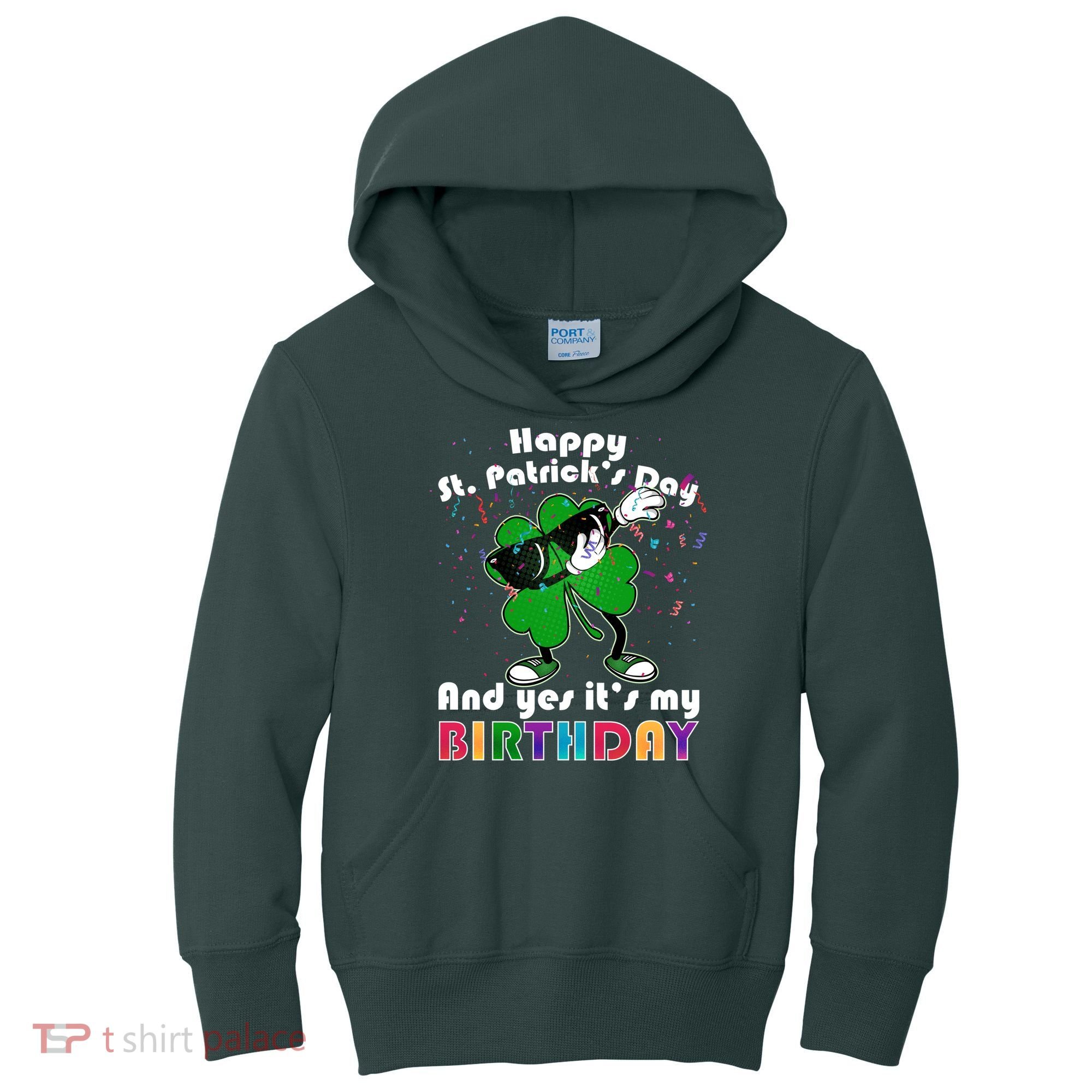 St. Patrick's Day Birthday Kids Hoodie