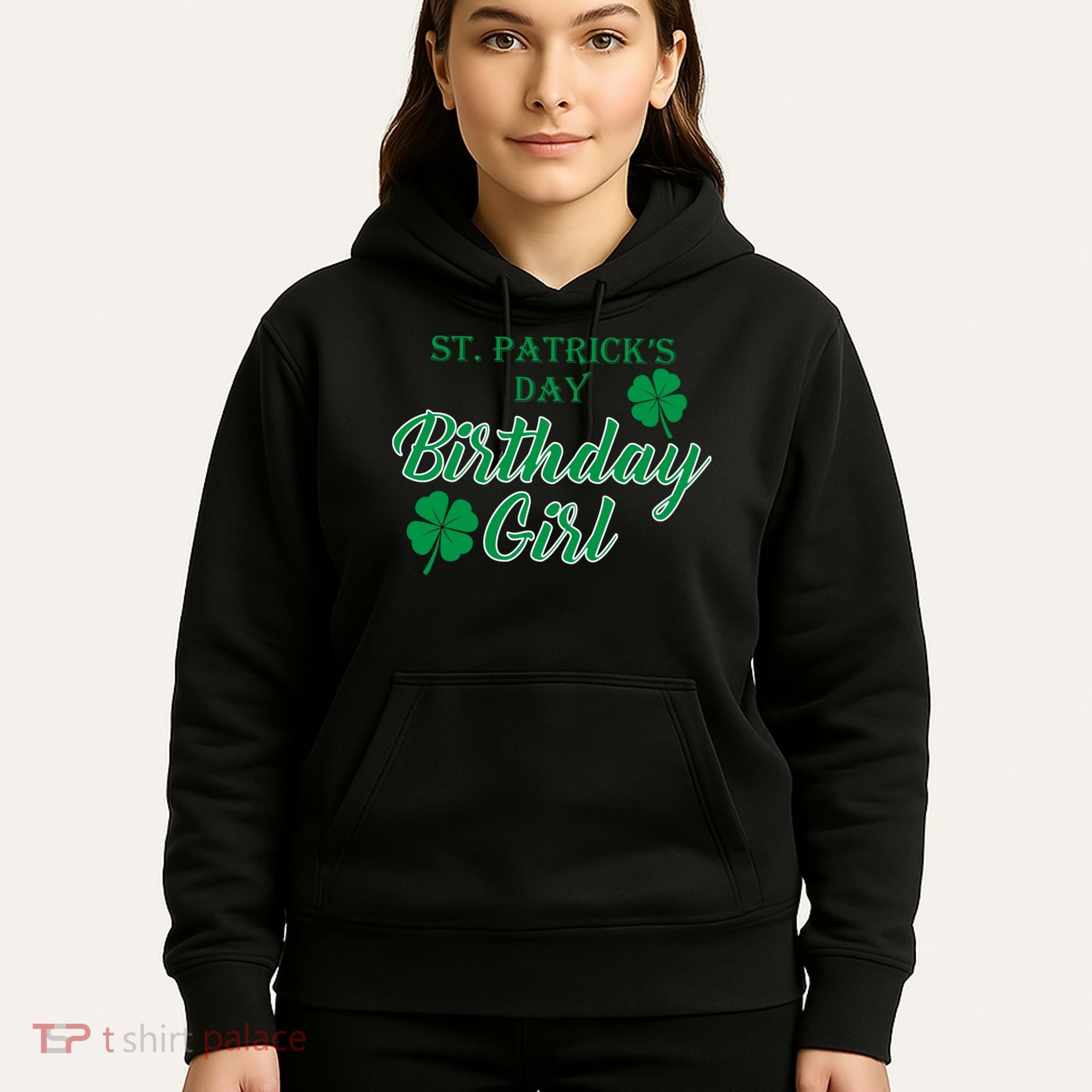 St. Patrick's Day Birthday Girl Hoodie