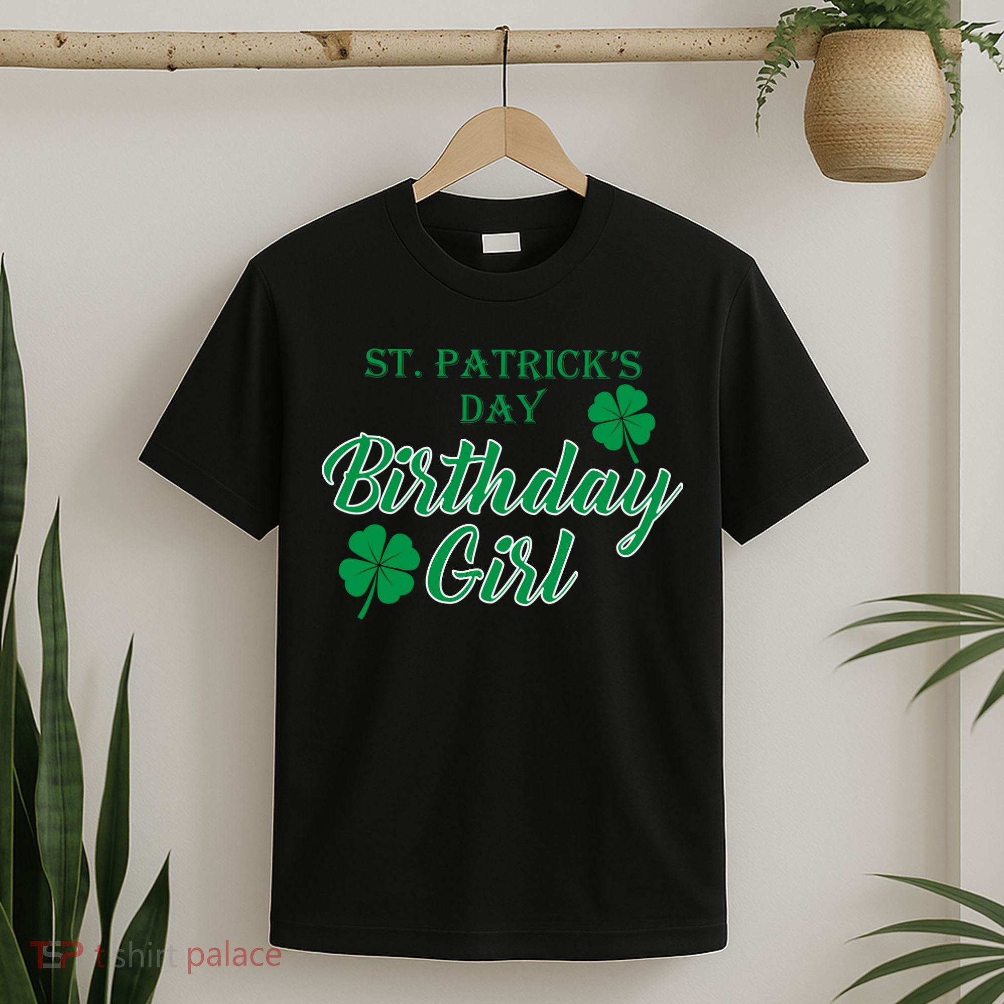 St. Patrick's Day Birthday Girl T-Shirt