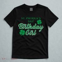 St. Patrick's Day Birthday Girl T-Shirt thumb 5