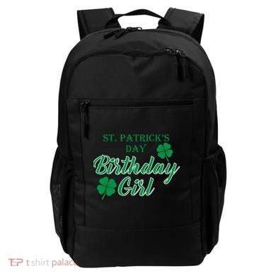 St. Patrick's Day Birthday Girl Backpack