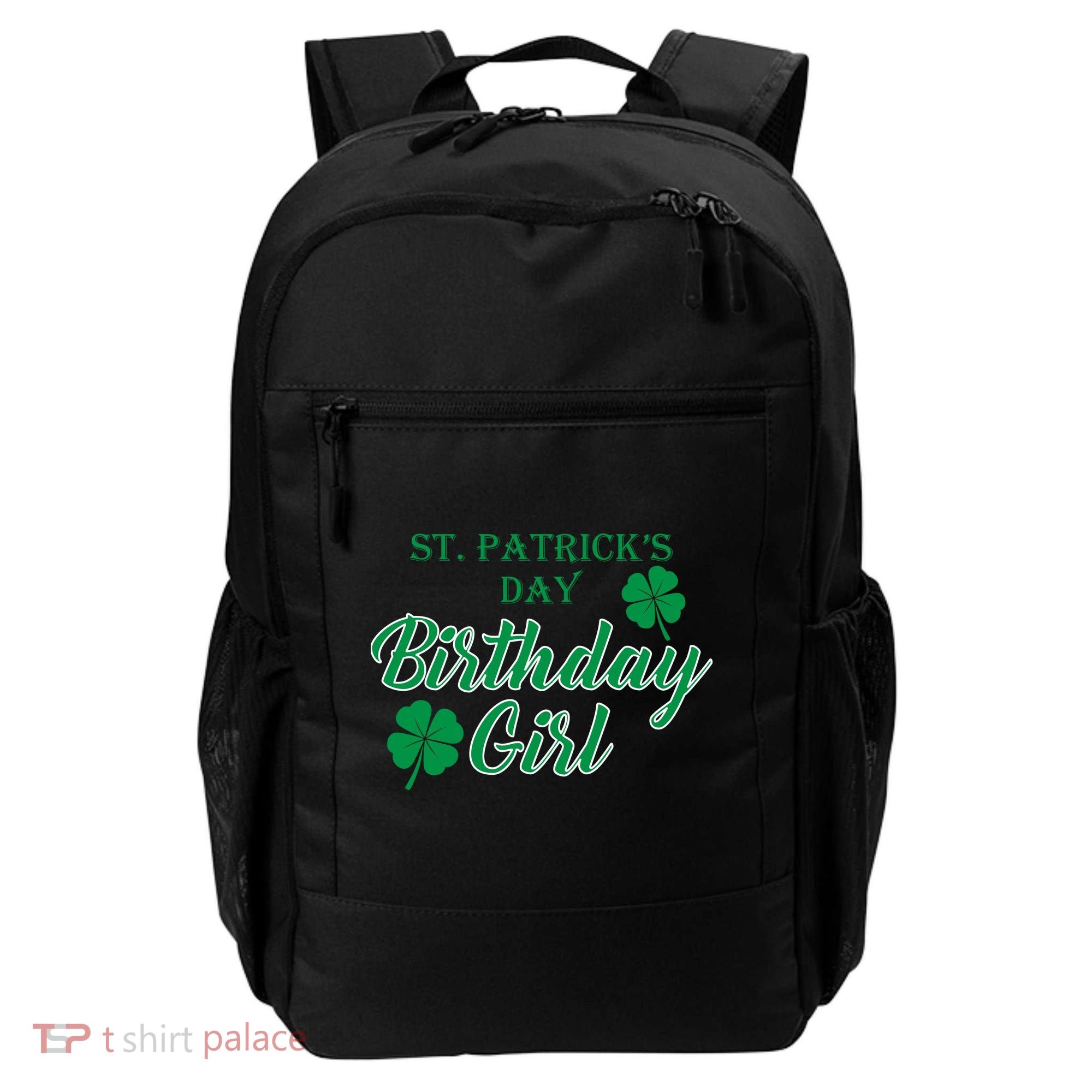 St. Patrick's Day Birthday Girl Backpack