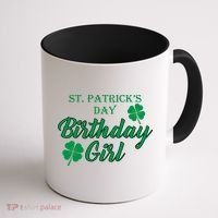 St. Patrick's Day Birthday Girl Coffee Mug thumb 1