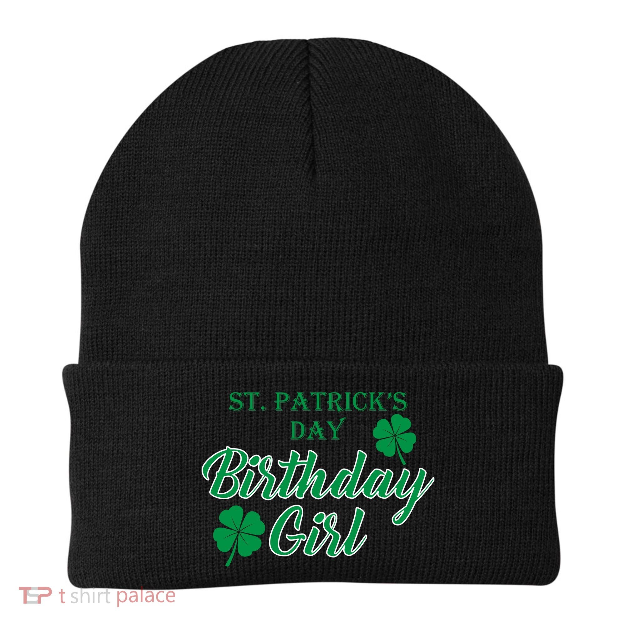 St. Patrick's Day Birthday Girl Beanie