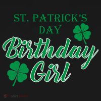 St. Patrick's Day Birthday Girl Polo thumb 3