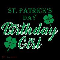 St. Patrick's Day Birthday Girl Women's Hoodie thumb 2