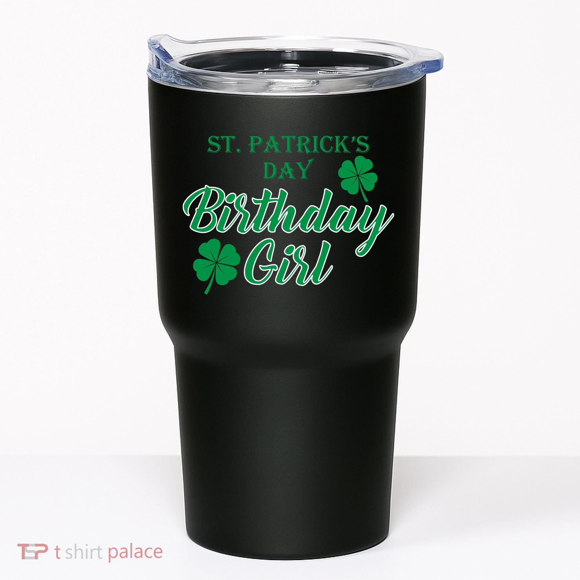 St. Patrick's Day Birthday Girl Tumbler