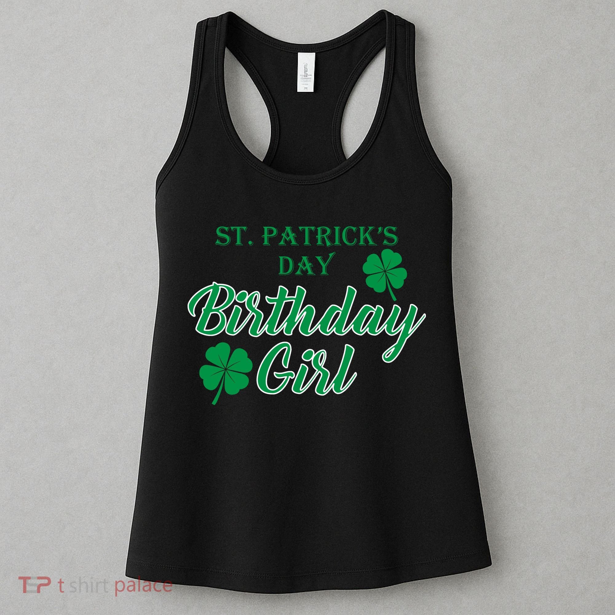St. Patrick's Day Birthday Girl Women's Tank Top