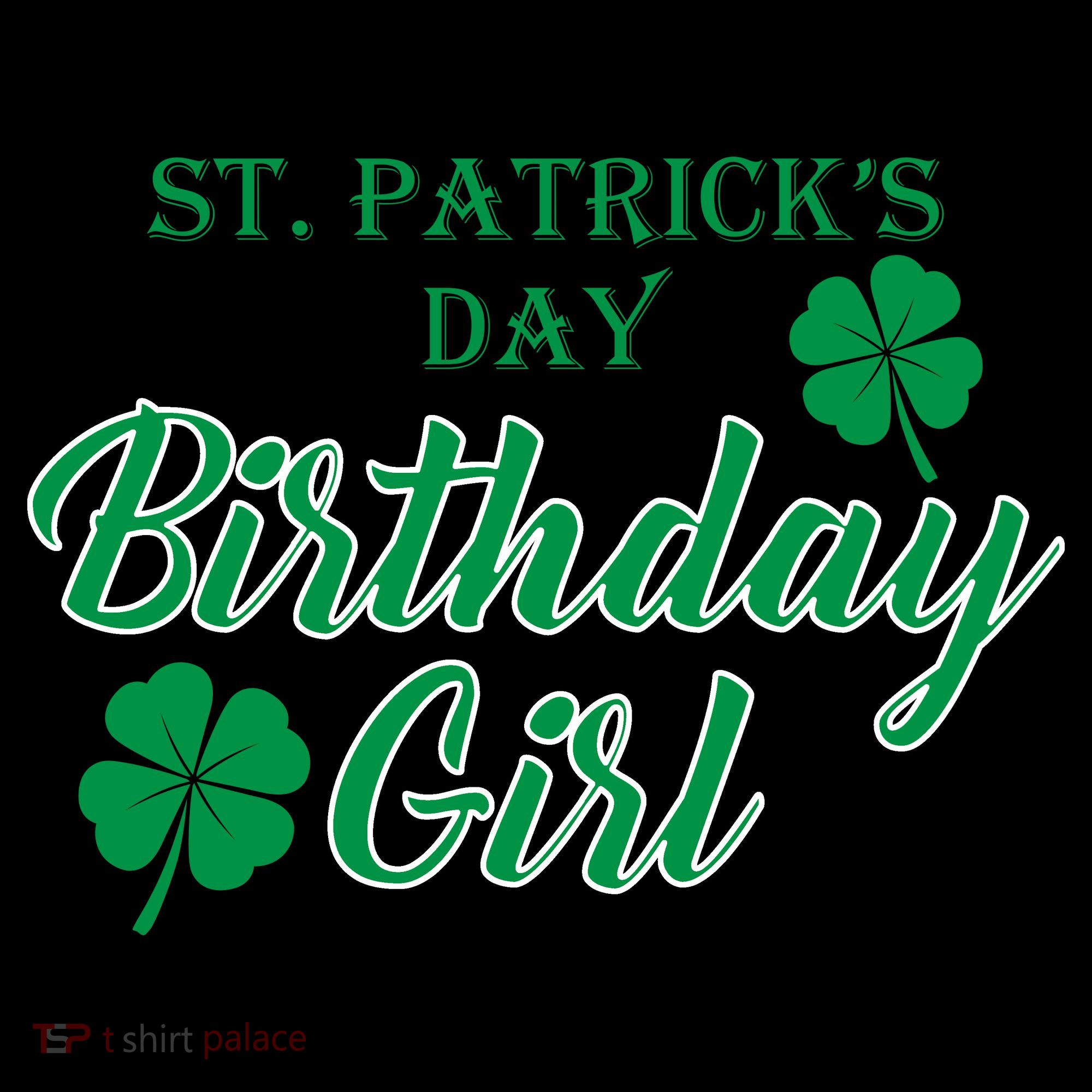 St. Patrick's Day Birthday Girl Women's Tank Top