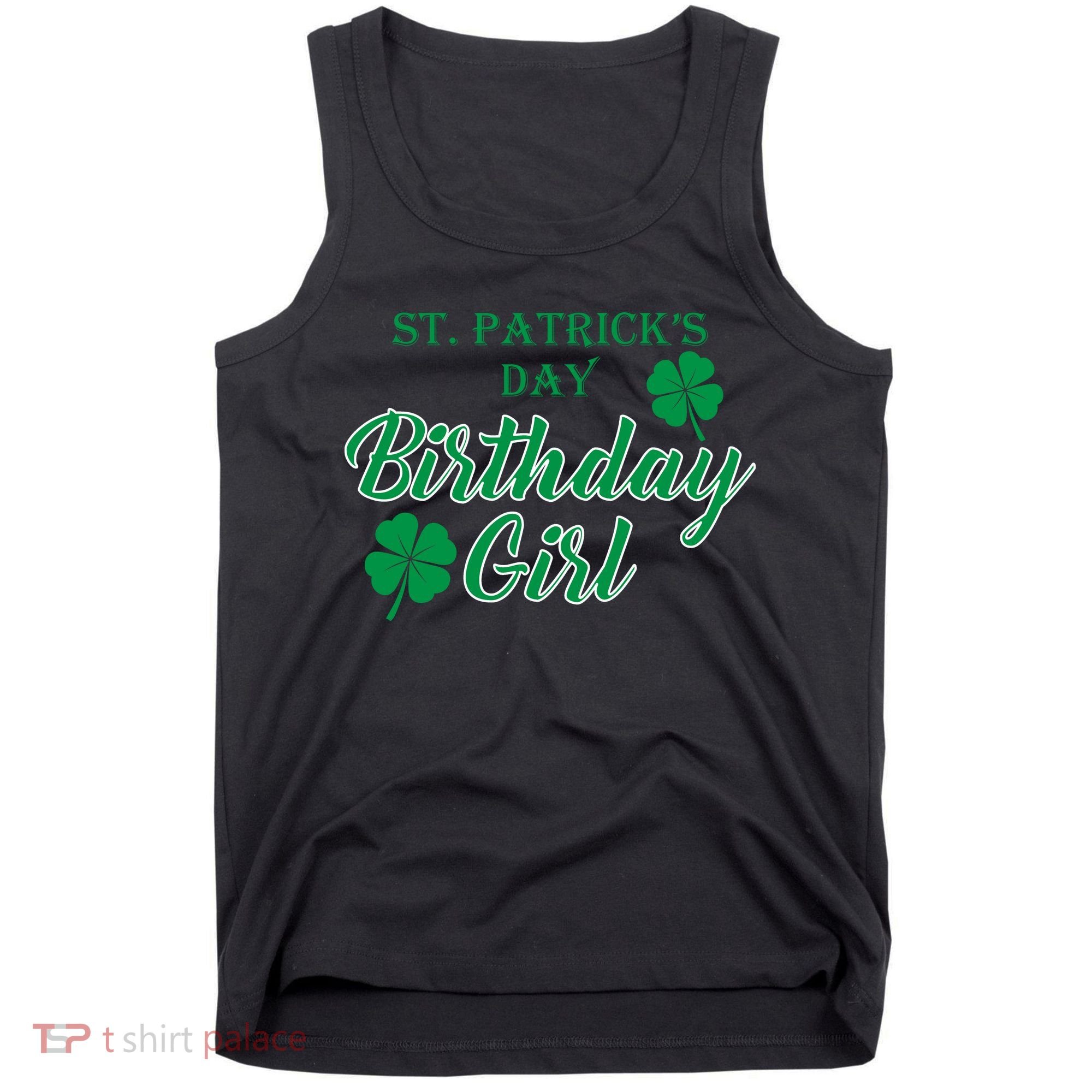 St. Patrick's Day Birthday Girl Tank Top