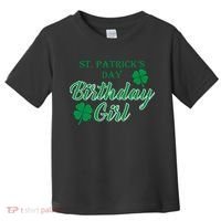 St. Patrick's Day Birthday Girl Toddler T-Shirt thumb 0