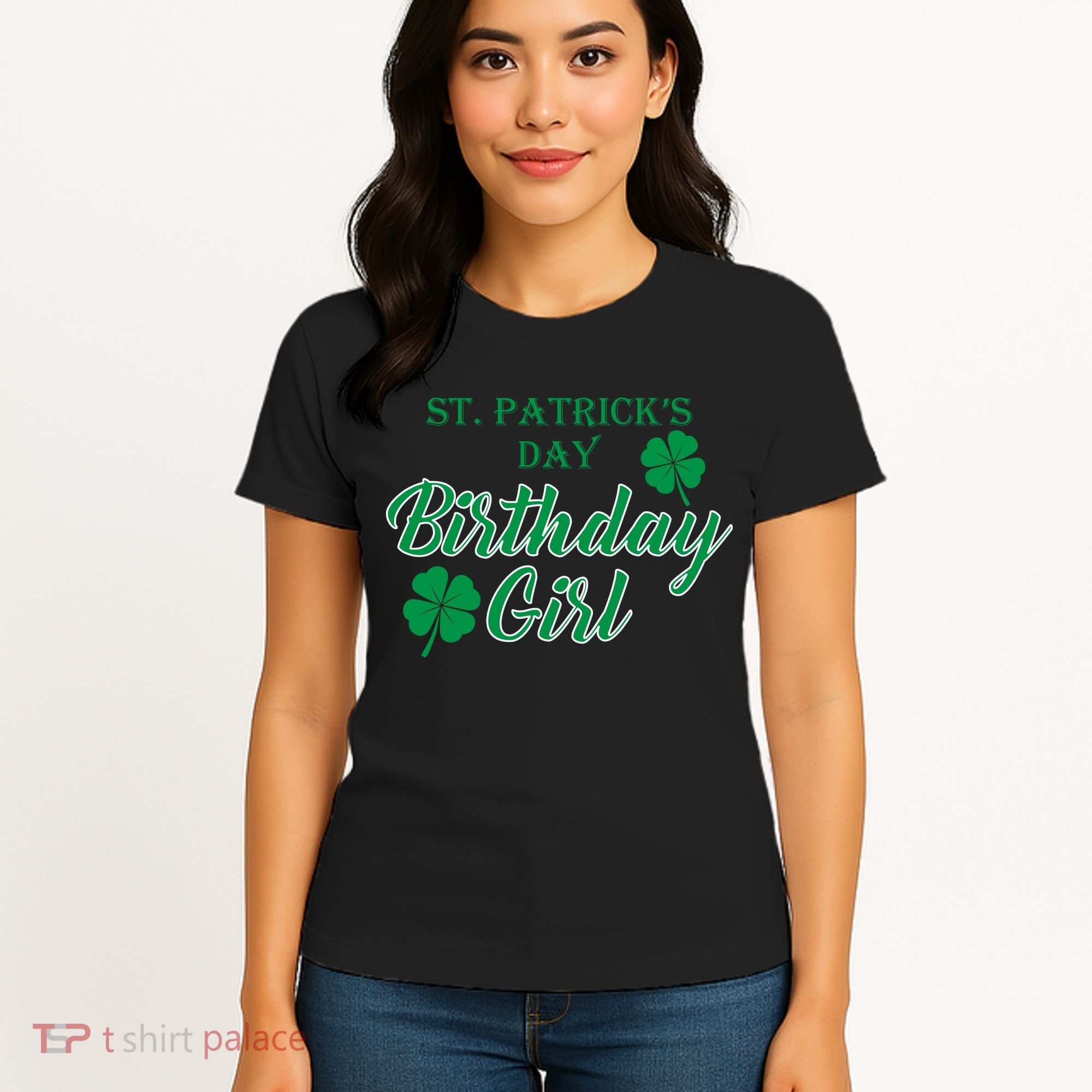 St. Patrick's Day Birthday Girl Women's T-Shirt