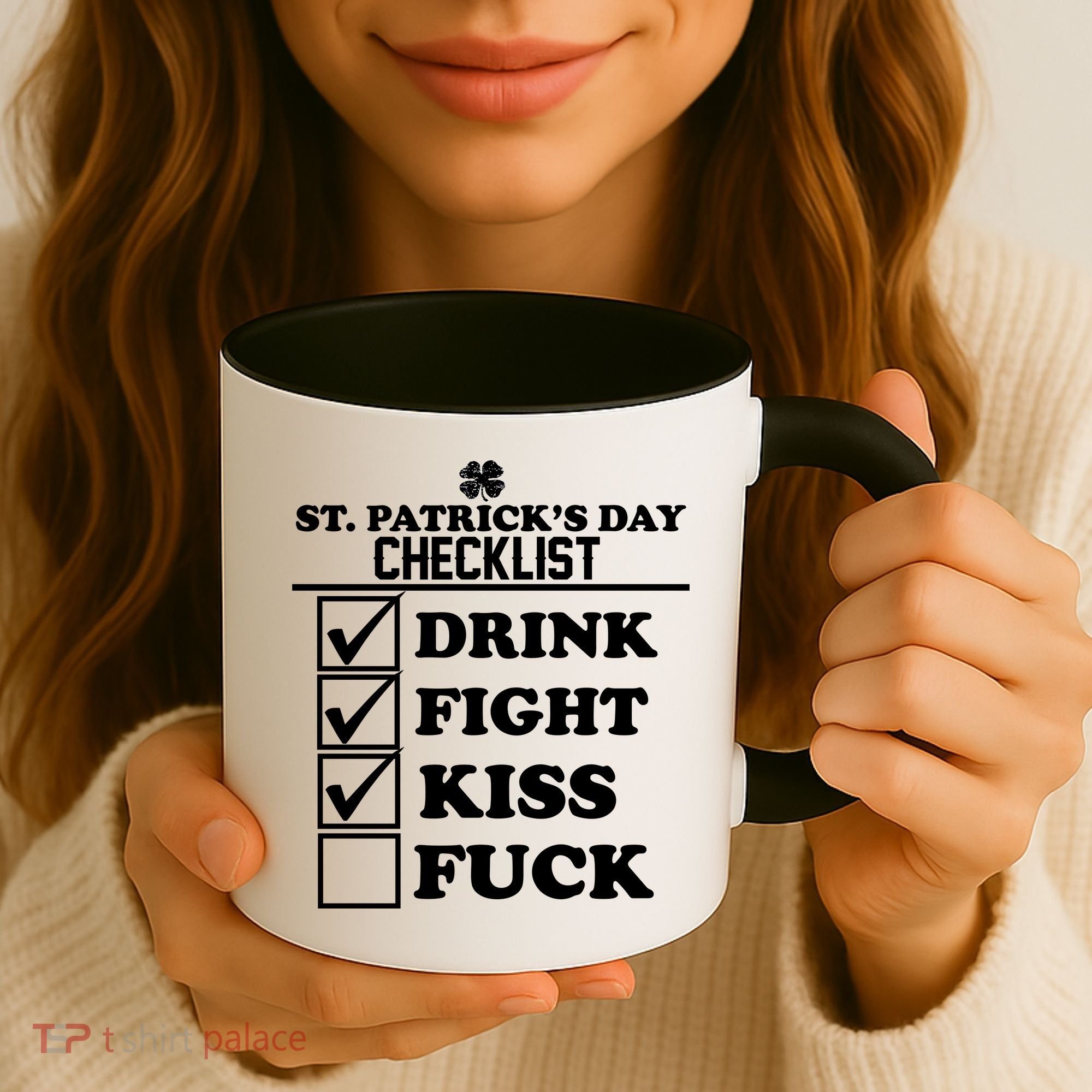 St. Patrick's Day Checklist (Dirty) Coffee Mug