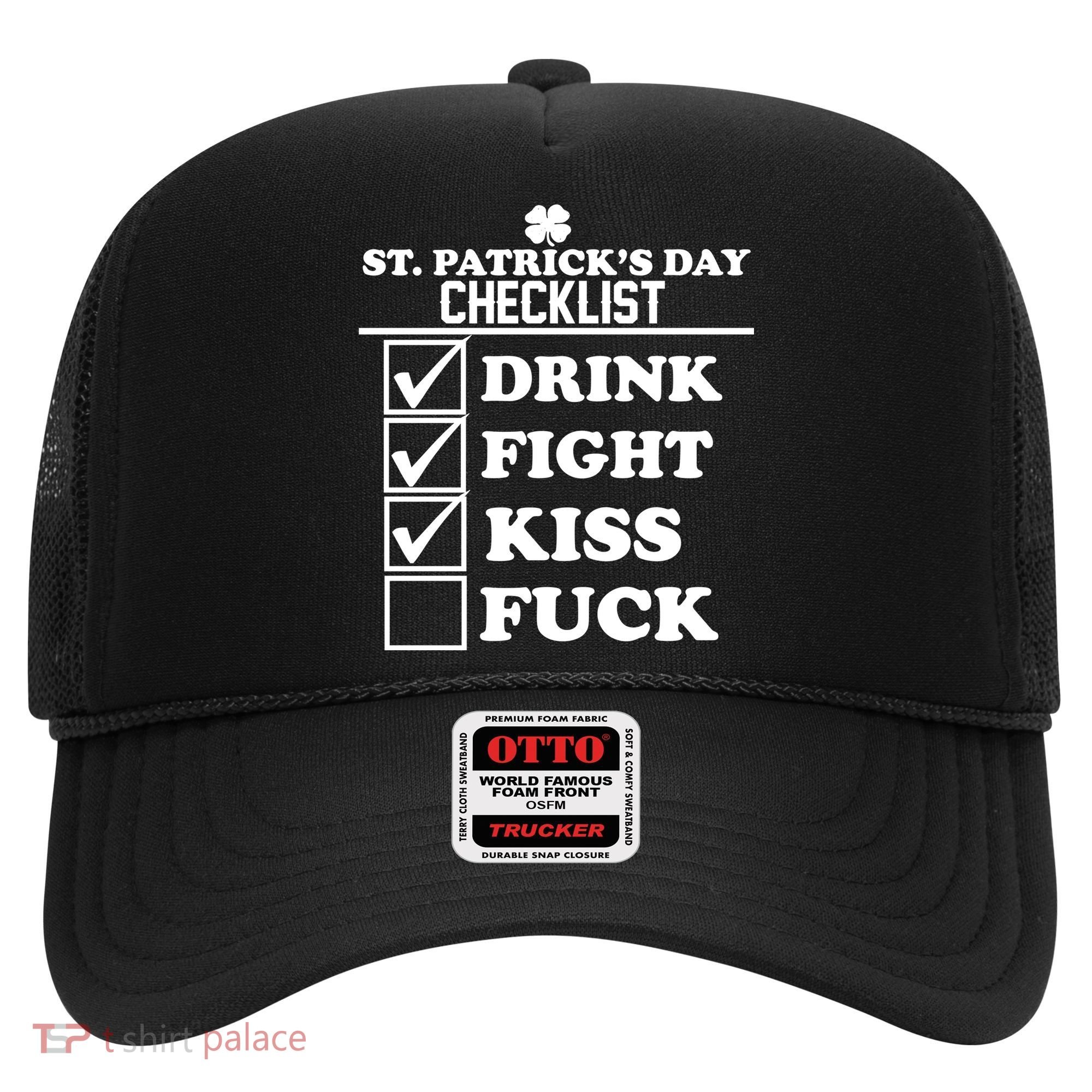St. Patrick's Day Checklist (Dirty) Hat