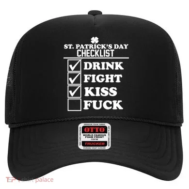 St. Patrick's Day Checklist (Dirty) Hat
