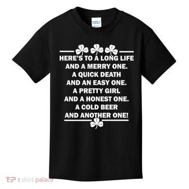 St. Patrick's Day Cold Beer Toast Kids T-Shirt