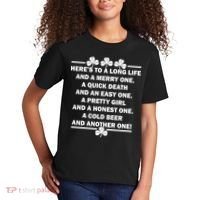 St. Patrick's Day Cold Beer Toast Kids T-Shirt thumb 2