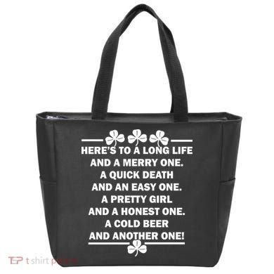 St. Patrick's Day Cold Beer Toast Tote Bag