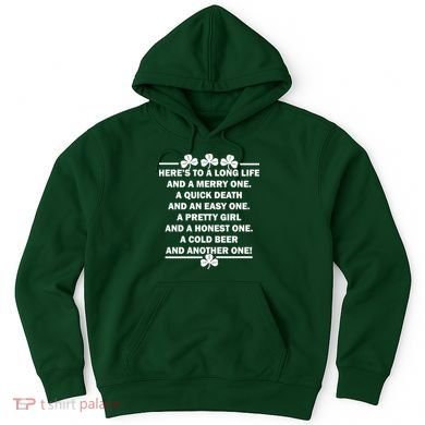 St. Patrick's Day Cold Beer Toast Hoodie