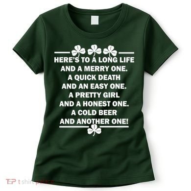 St. Patrick's Day Cold Beer Toast Women's T-Shirt